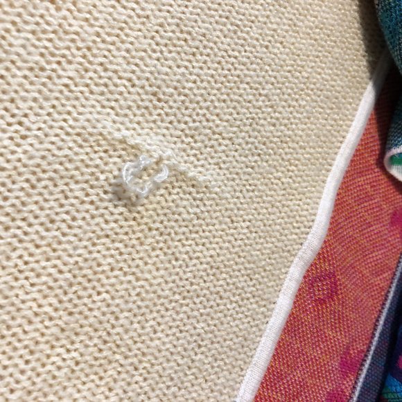 WOMENS JEN'S PIRATE BOOTY CRAM MULTICOLOR FRINGED WRAP PONCHO SHAWL OS * - Picture 12 of 13